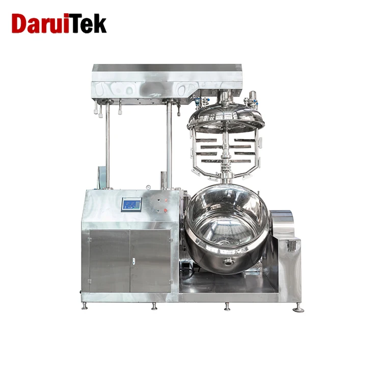 Косметический крем микс косметика машина для производства лосьона вакуумный эмульгатор гомогенизатор пищевых продуктов