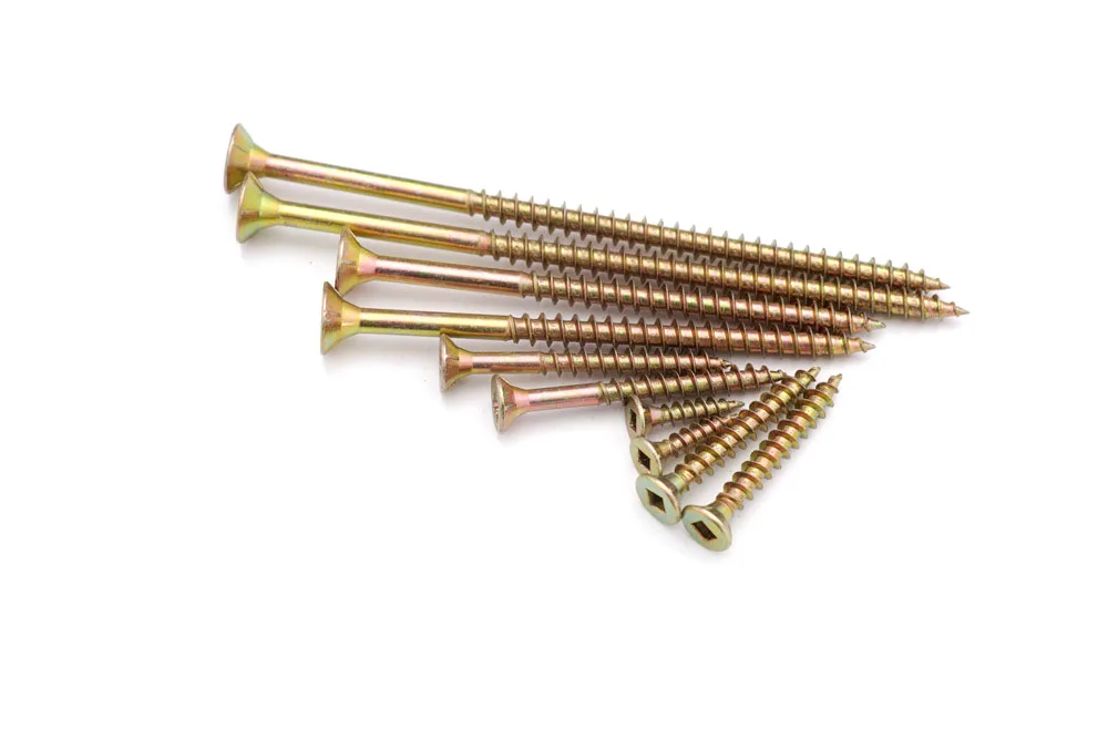 Countersunk Head Square Hole Fasteners Drywall Chipboard Screws For