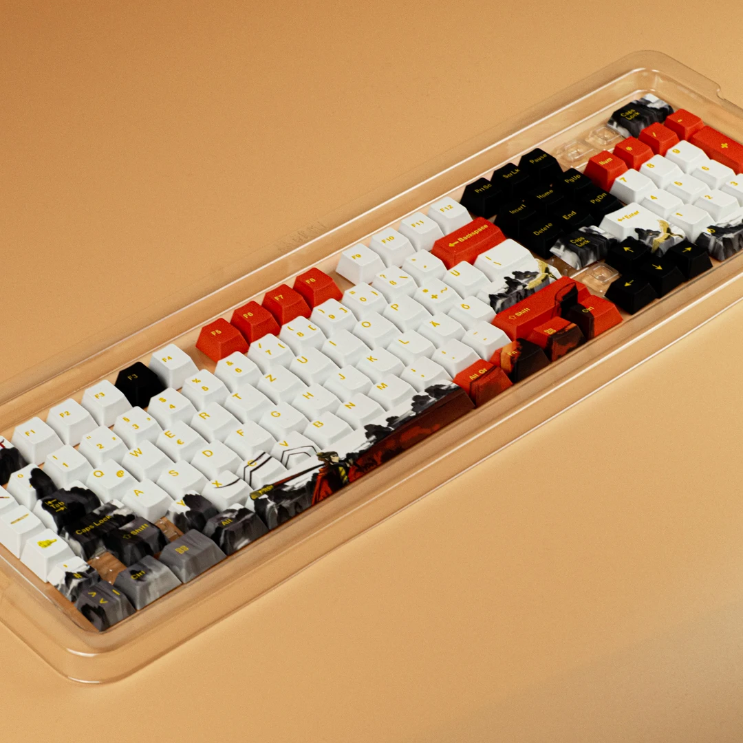 Customizable Design Goku Keycap German ISO De Keycaps Oem Profile PBT Dye Sublimation Cartoon Custom Keycaps