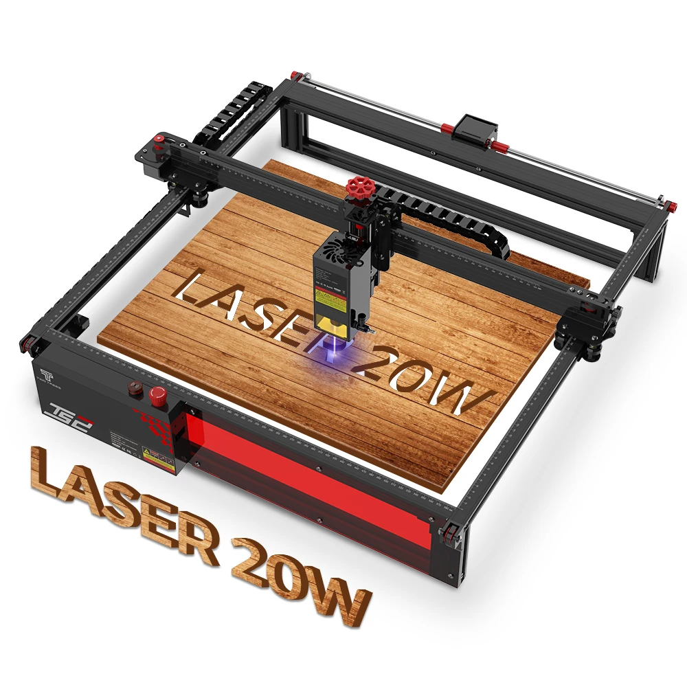 Twotrees Desktop Wedding Invitation Card Making Machine TS2 Multifunctional High-accuracy 20w Laser Engraving Cutting Machines