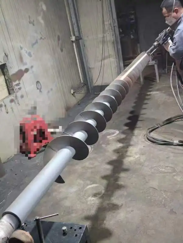 HVOF Machine Screw Feeder Tungsten Carbide Wear Resistant Spray Coating Line PLC Core Components for Metal Coating Machinery