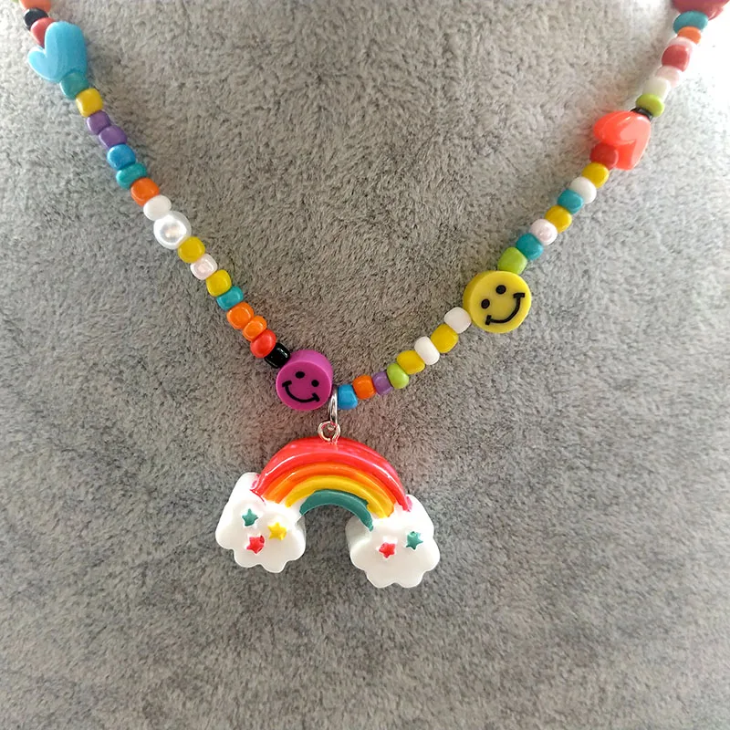 acrylic bead necklace