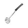 Perforated Portion Spoon-Black