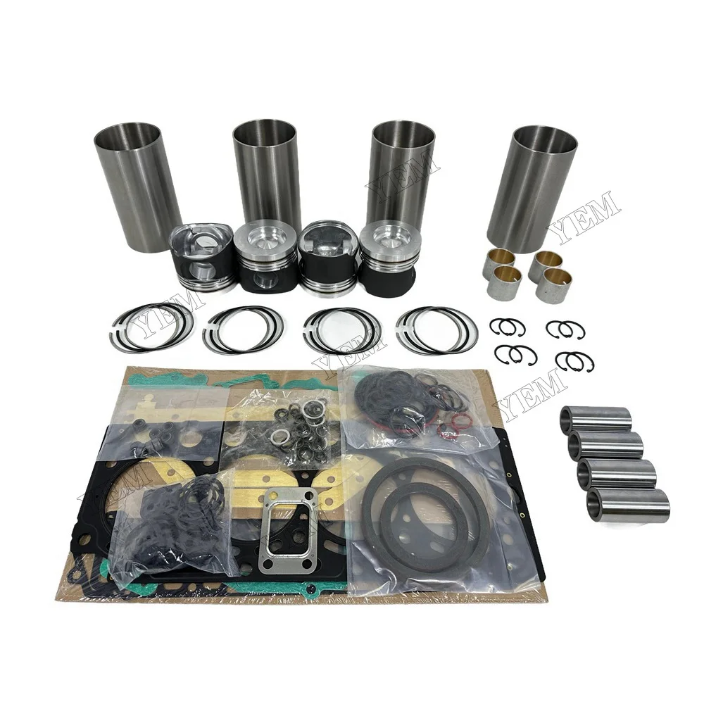For Volvo D4D Overhaul Kit With Gasket Sets Standard Size Engine Parts