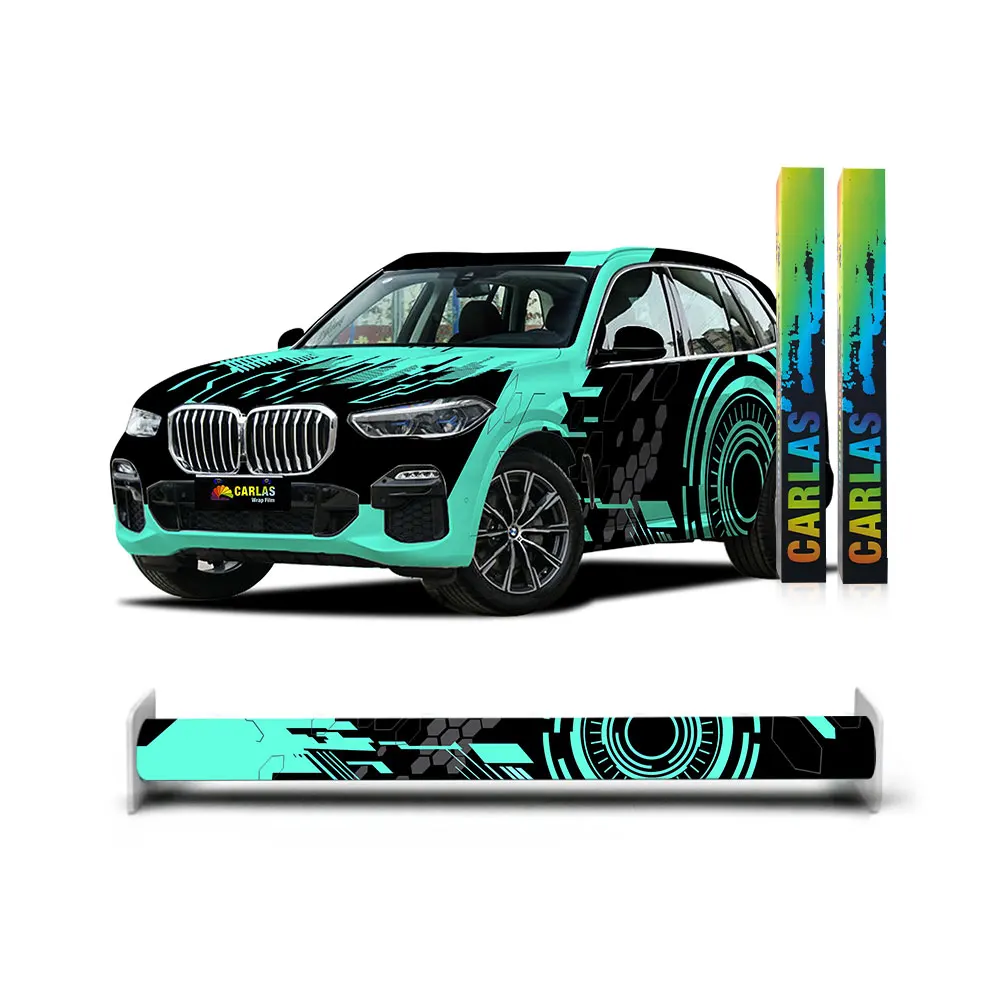 Custom Celebrity-Style Automotive Film Designs Car PPF TPU Decorative Films Advertising