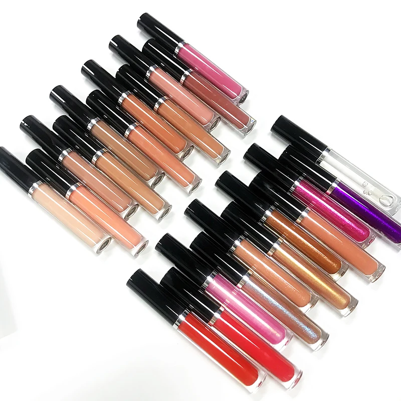 Тонкий блеск для губ, предварительно изготовленный блеск для губ, базовая трубка, поставщики блеска для губ