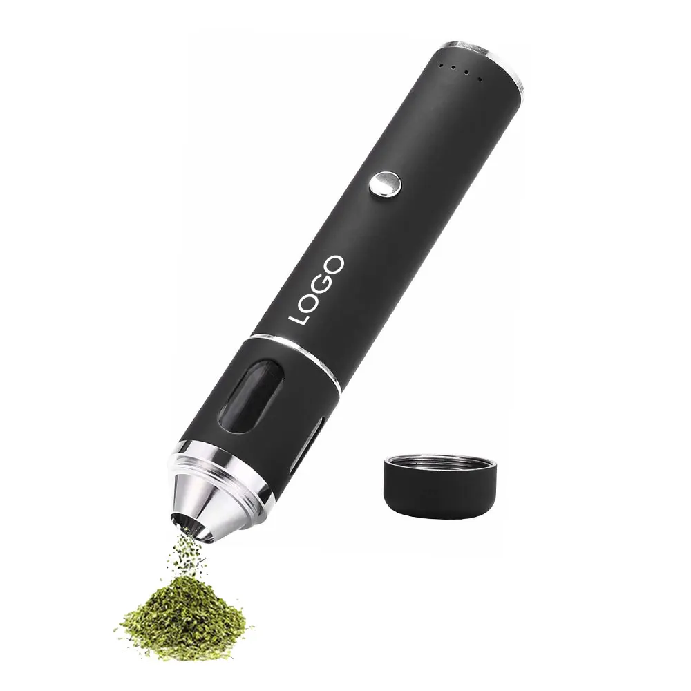 tobacco grinder pen Portable USB Electric Herb Spice Grinder Dry Flower Electric Tobacco Pen  Grinder