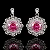 Pendientes de rosas
