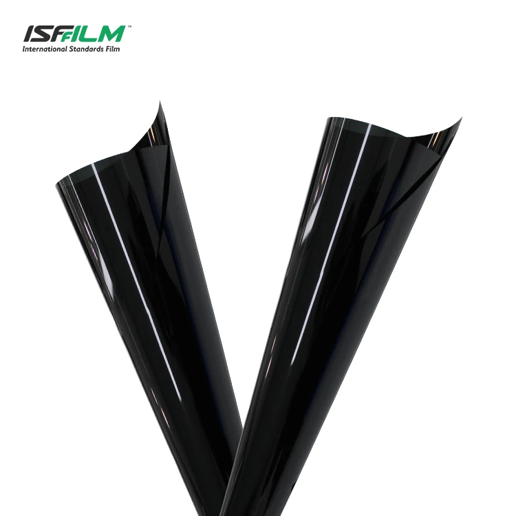 ISF Automotive Insulation 70%irr Auto Car Manufacturer Glass Window Tint Anti Uv Heat Rejection Nano Ceramic Uv 400 Solar Film