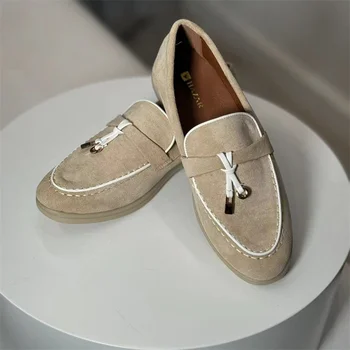 Spring autumn British style retro casual shoes women flat shoes