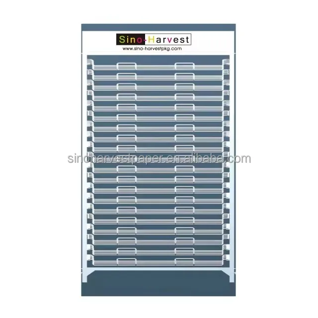 Rotating Paper Table Display Cardboard Display Rack Paper Stand Rotating 70*50cm Tissue Paper Holder ...