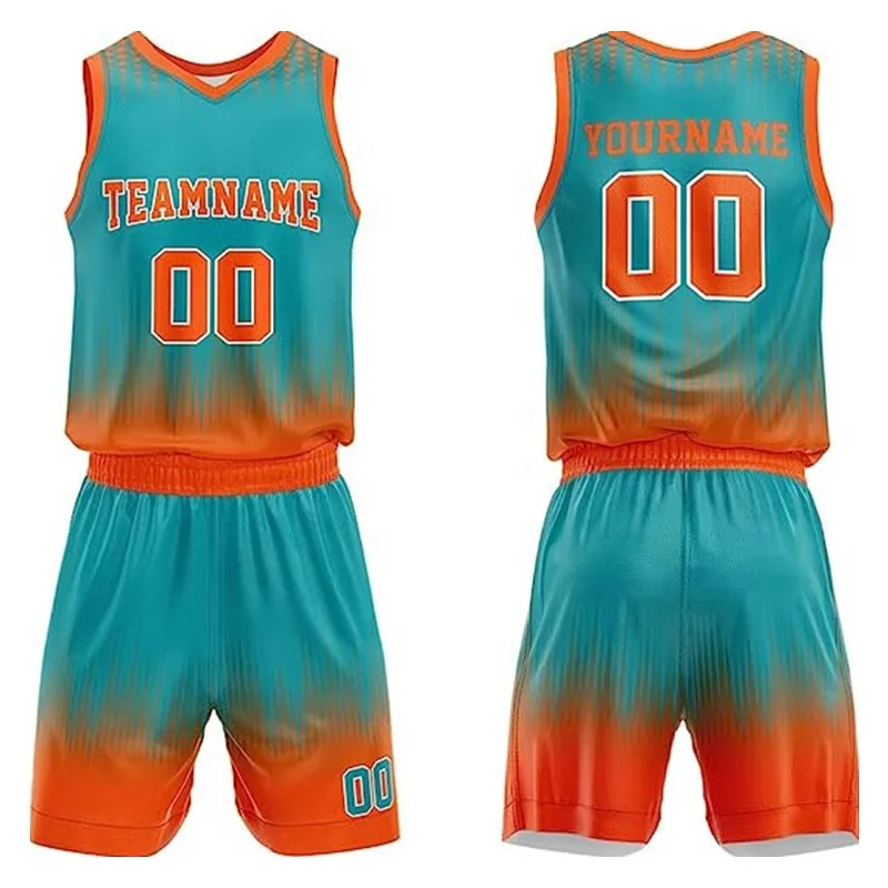 La última camiseta de baloncesto diseños de color verde de doble