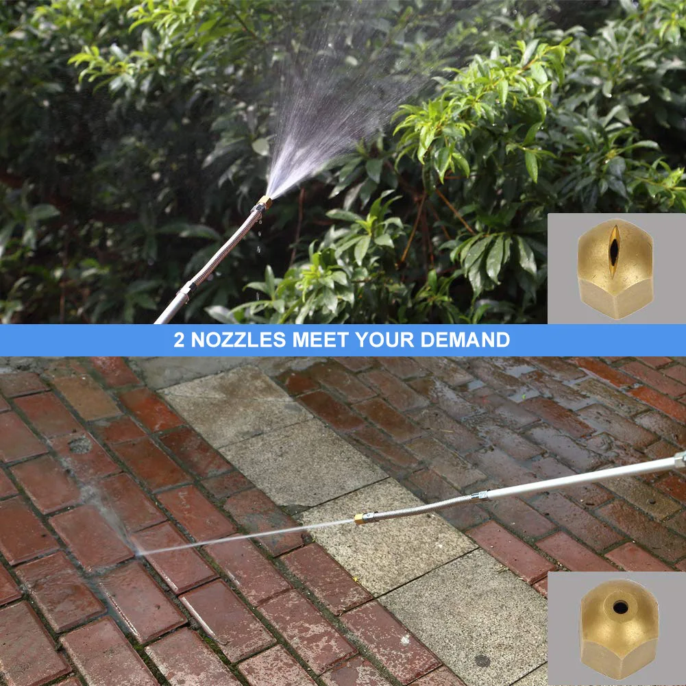High Pressure Water Gun Metal Water Gun High Pressure Power Car Washer Spray Car Washing Tools Garden Water Jet Pressure Washer