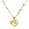 Letter M Necklace