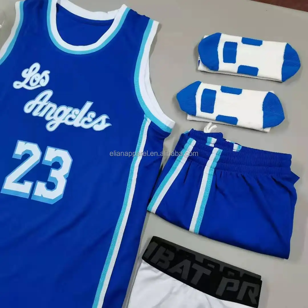 Los Angeles Lakers Jersey Miami Heat Any Name Basketball Jerseys - China  Basketball Jersey and Los Angeles Laker Jersey price
