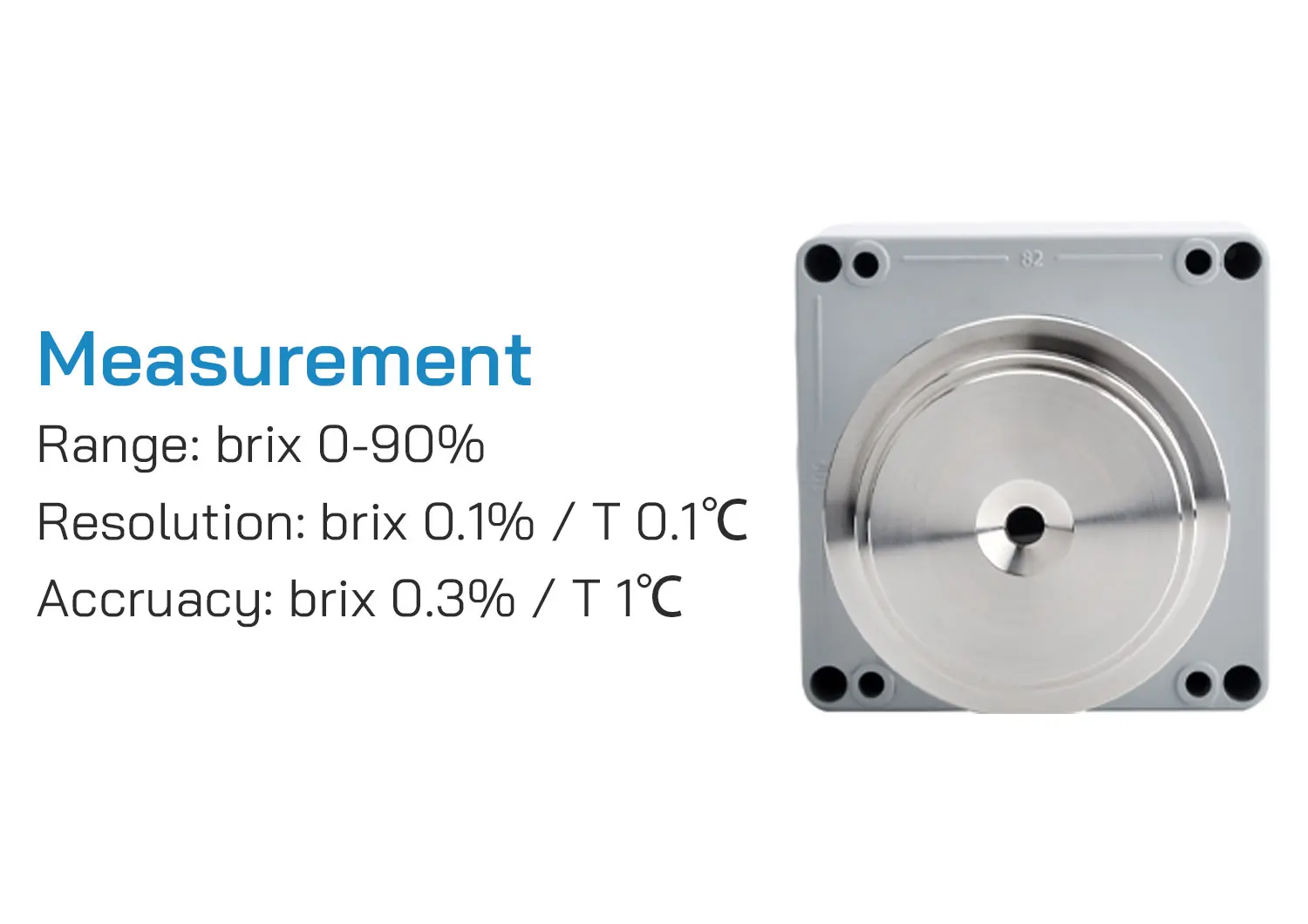 High Precision Digital Saccharometer 0-15% 0-50% Sugar Brix Refractometer for Industrial Use Factory Price