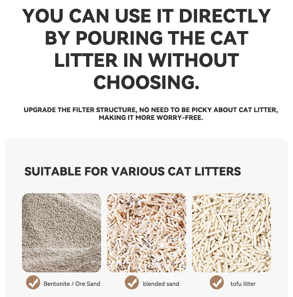 Automatic cat Litter Box Super Large Anti Splash Closed Automatic Shovel Excrement Intelligent cat Toilet Pet Supplies details