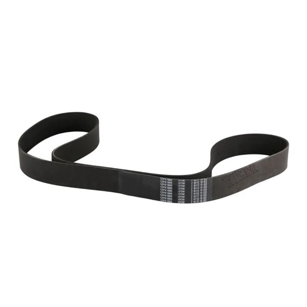 For CAT Caterpillar Excavator E320D Fan Belt 12pk1880 3