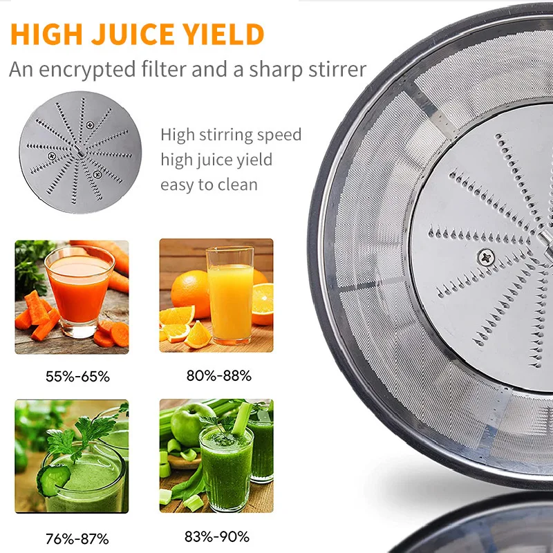 Slow Juicer Extractor Machine Commercial Manual Kitchen Orange Industrial Juicer Extractor Machine Cold Press