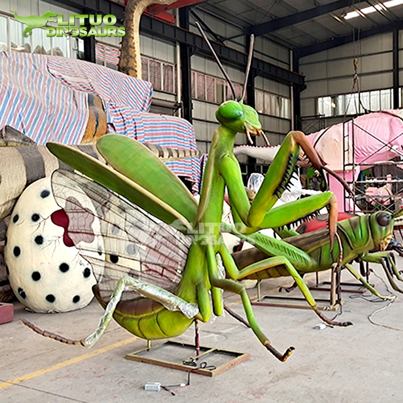 Praying Mantis Insect Transformation - Museum Quality Decor