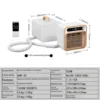 Blanco - Control remoto-1.5M