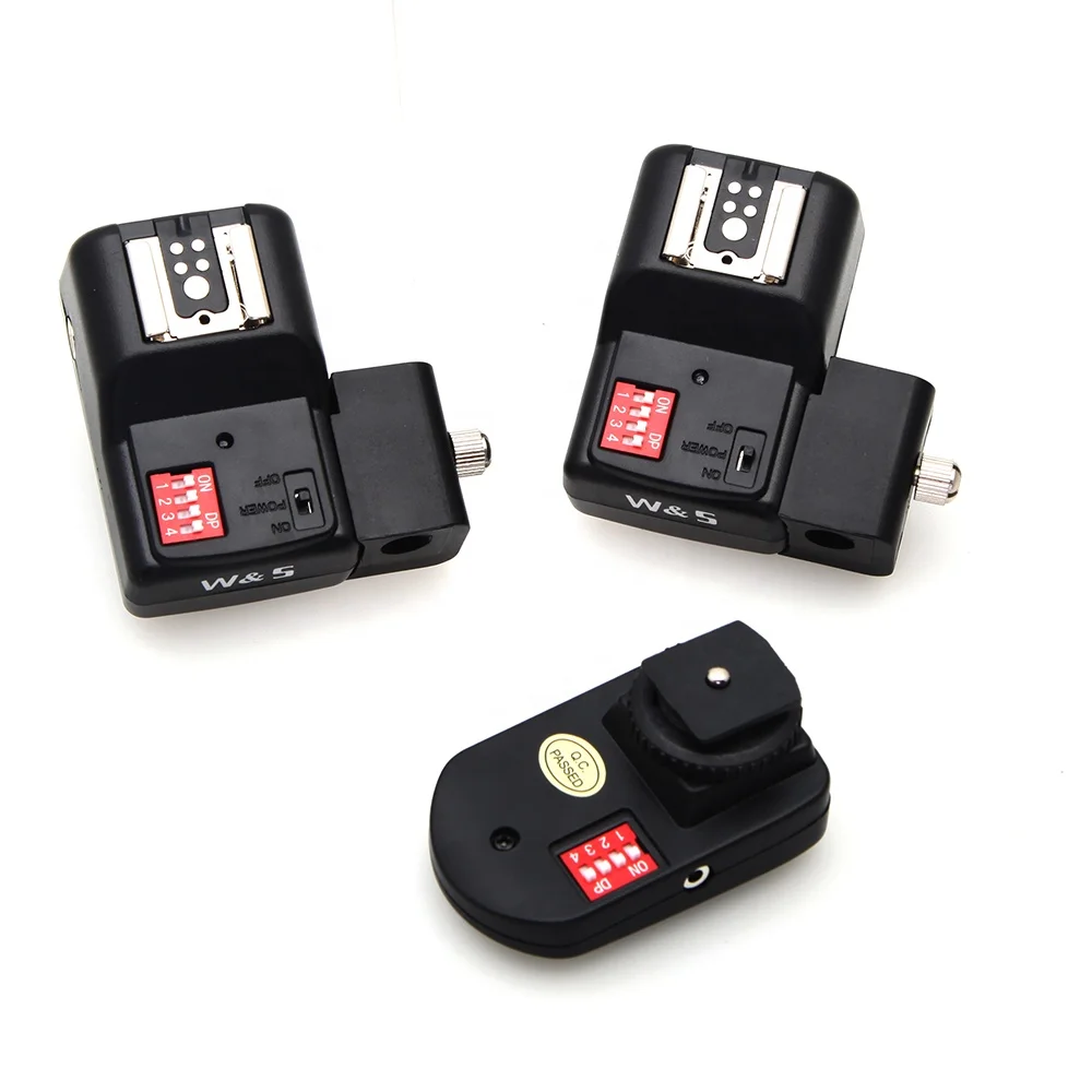 PT-16NE 16 Channels Wireless/Radio Flash Trigger Umbrella Holder  Receivers for Canon Ni Kon DSLR Camera Flash Synchronizer