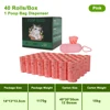Rosa: 40 rollos+dispensador