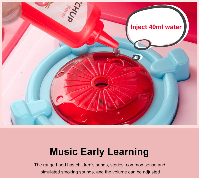Boy and girls pretend play house multifunctional baby kitchen toy