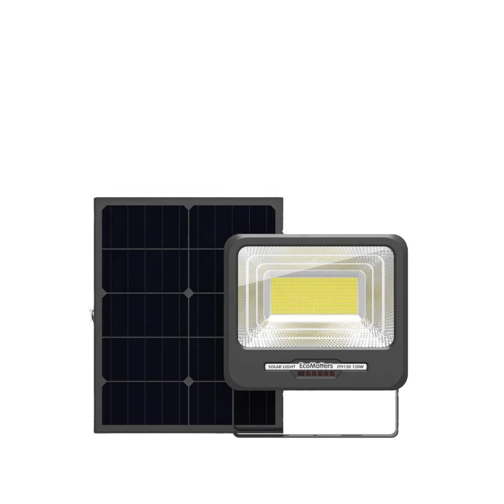 JY Best quality solar IP66 waterproof outdoor square lighting smd 30W 60w 120w 200w led flood lamp
