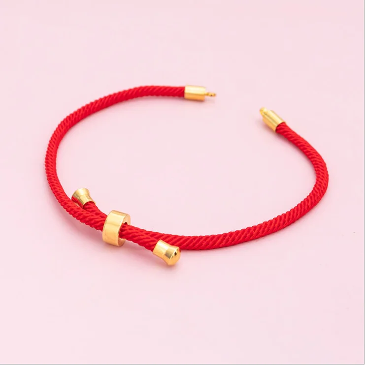 Fashion Red Thread String  Bracelet Handmade Rope Line for Personalized Pendant Charms for Diy Jewelry Making