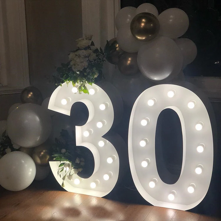 Light Marquee Sign LED Table Giant 4 Feet Marquee Letters Love in Nyc Wedding Numbers 3ft  4ft Marquee  Letters
