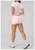 Set intimo con reggiseno e shorts rosa