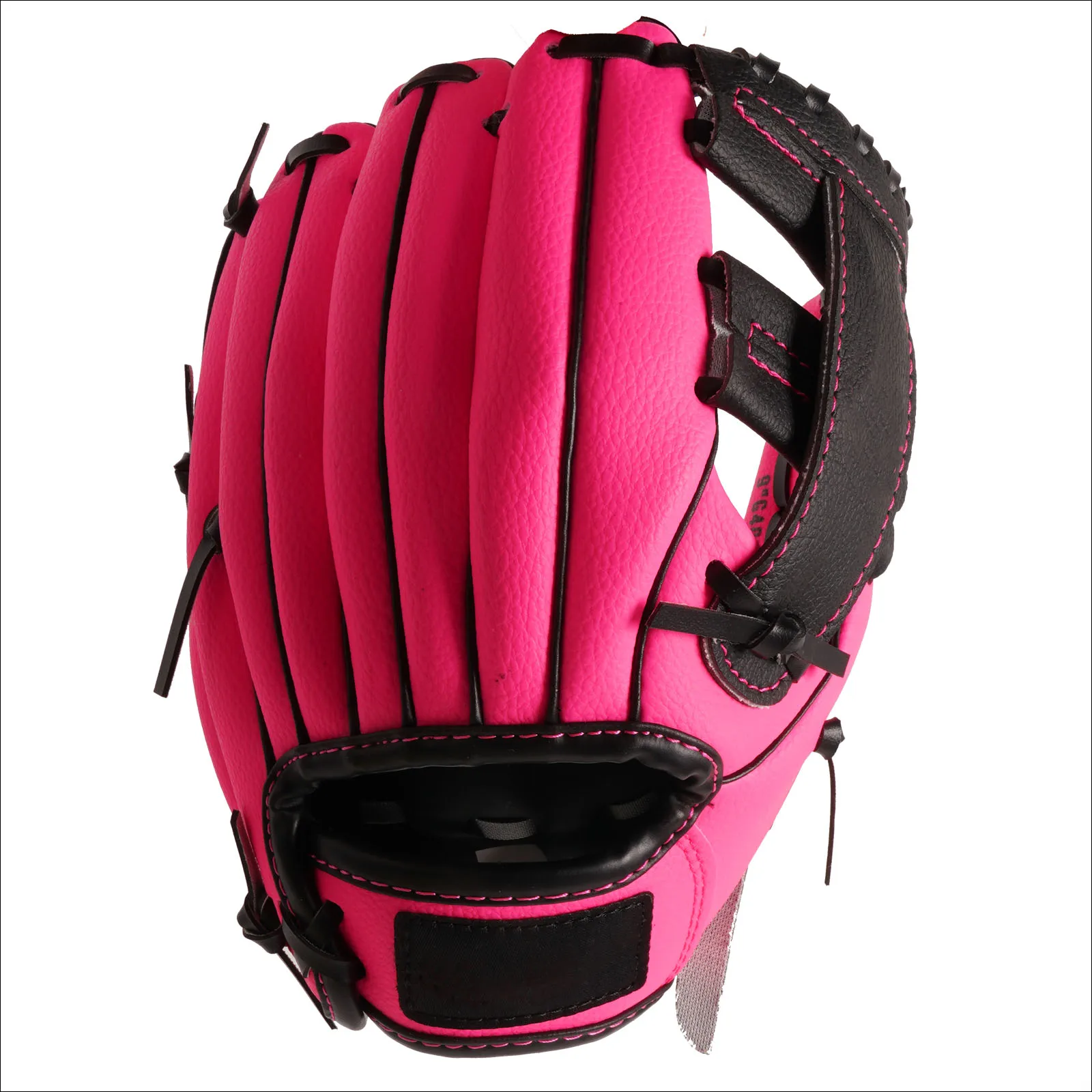 Wholesale 2022 wholesale Professional Custom outdoor hot pink and yellow  kids baseball gloves with leather material gloves From m.