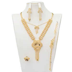 Charms for Jewelry Making Wholesale Korean Jewelry Set Trendy Gold Plated Jewelry