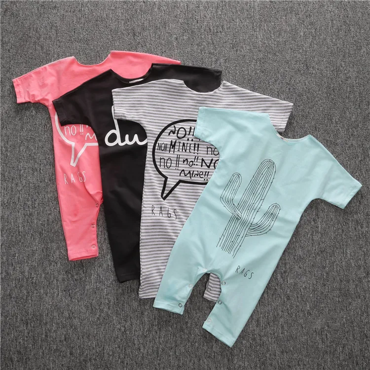 Pelele De Algodón De Manga Corta Para Niños Recién Nacidos,Ropa De Boutique  De Diseño Moderno,Venta Al Por Mayor,Talla 0 - Buy Bebé Mameluco Tamaño A  0,Mameluco Del Bebé,Los Niños Del Mameluco Del