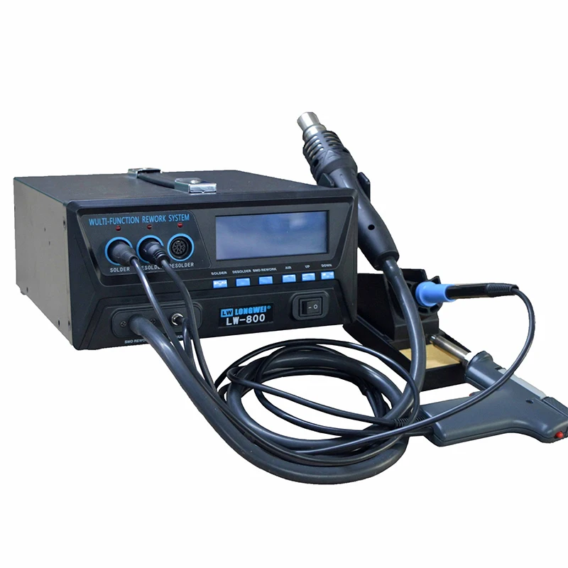USB 3 in 1 Powerful Other Welding Table Equipment Smd Hot Air Gun SMD Hot air Solder Bga Rework Soldering Station