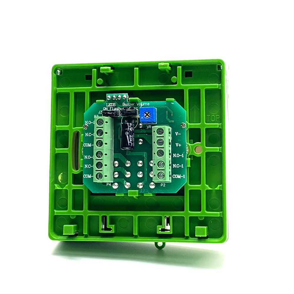 Resettable Green Manual Call Point Resettable Exit Switch Emergency Door Release
