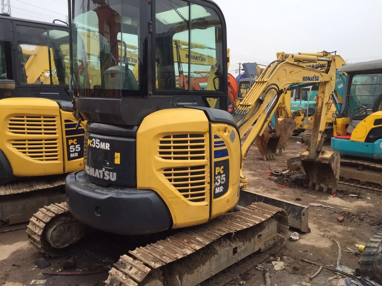 Used Mini Excavator Komatsu Pc35 Pc40 Pc55 Pc60-7 Pc50 Pc55mr-2 in Nice ...