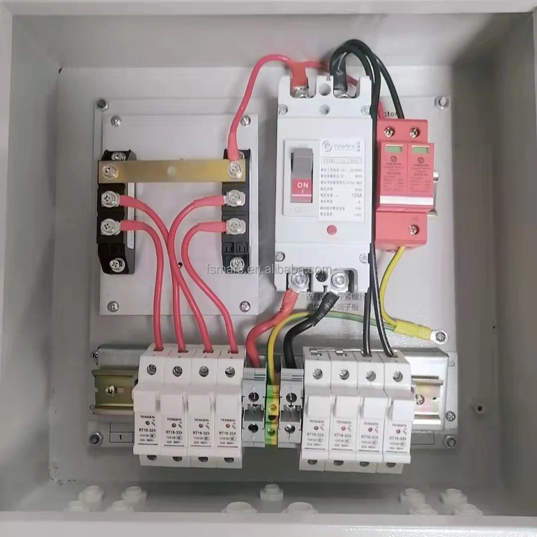2-4-6-8 Output PVC Distribution Box with IP65 Rating, 1000V PV DC ...