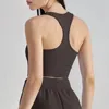 Racerback Deep Brown