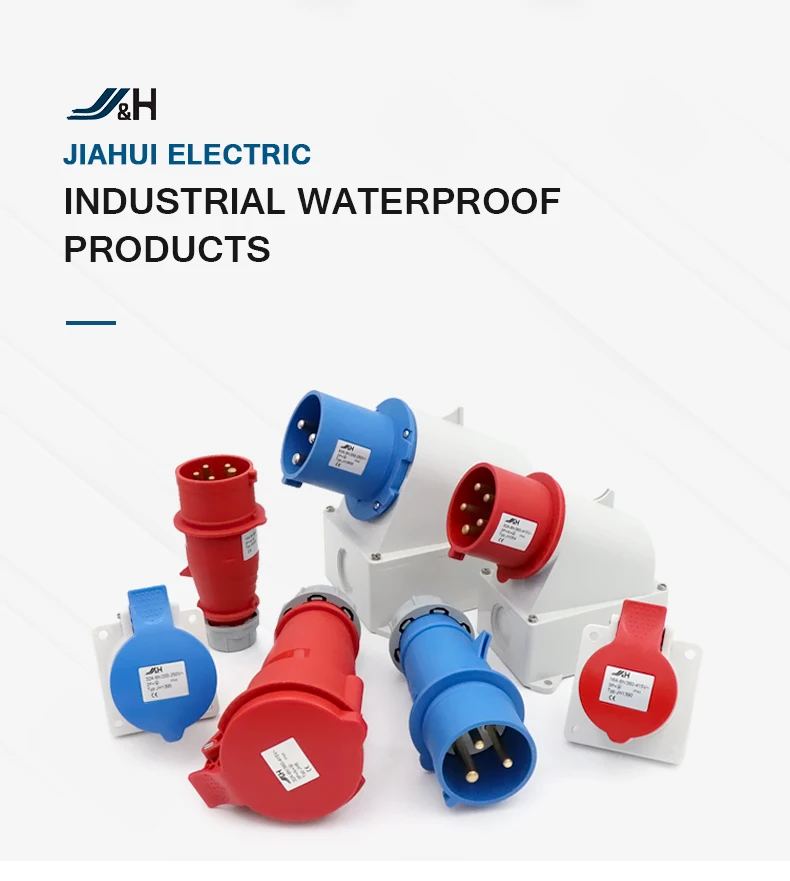 European 2p Ip67 Waterproof Socket 16a Industrial Schuko Socket ...