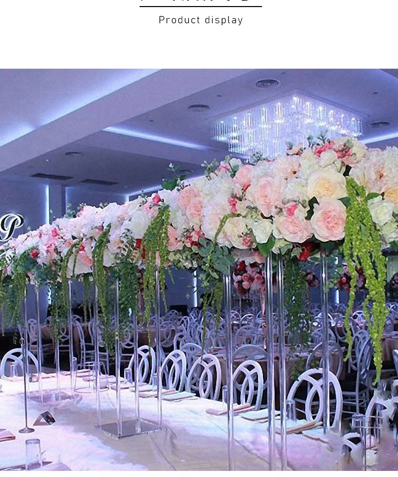 Wedding Supplies Decorations Clear Modern Rectangular Tall Stand