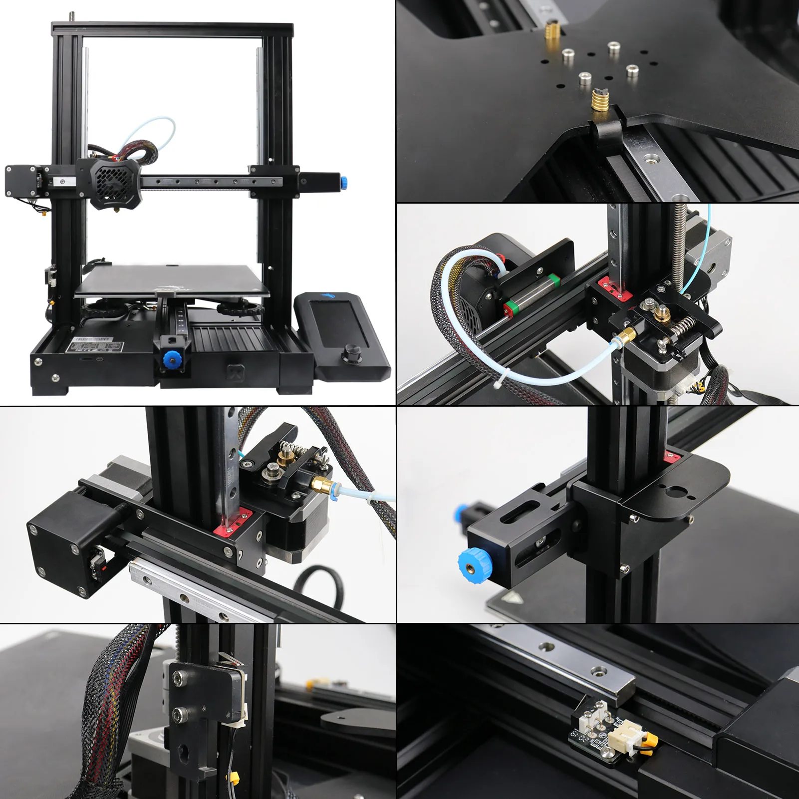 Ender 3 V2/ender 3 Pro 3d Printer Upgrade Kit Black Knight Timing Belt ...