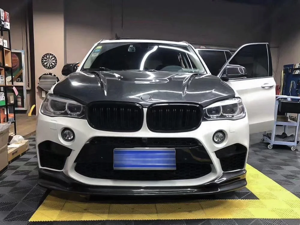 For BMW X5 F15 Change to Carbon Fiber Haman Cover Engine Hoods