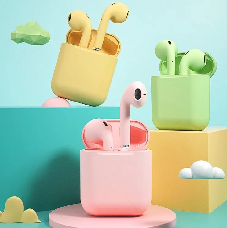 TWS Ecouteurs sans fil AirPods i12 TWS Bluetooth pour iPhone, Android..