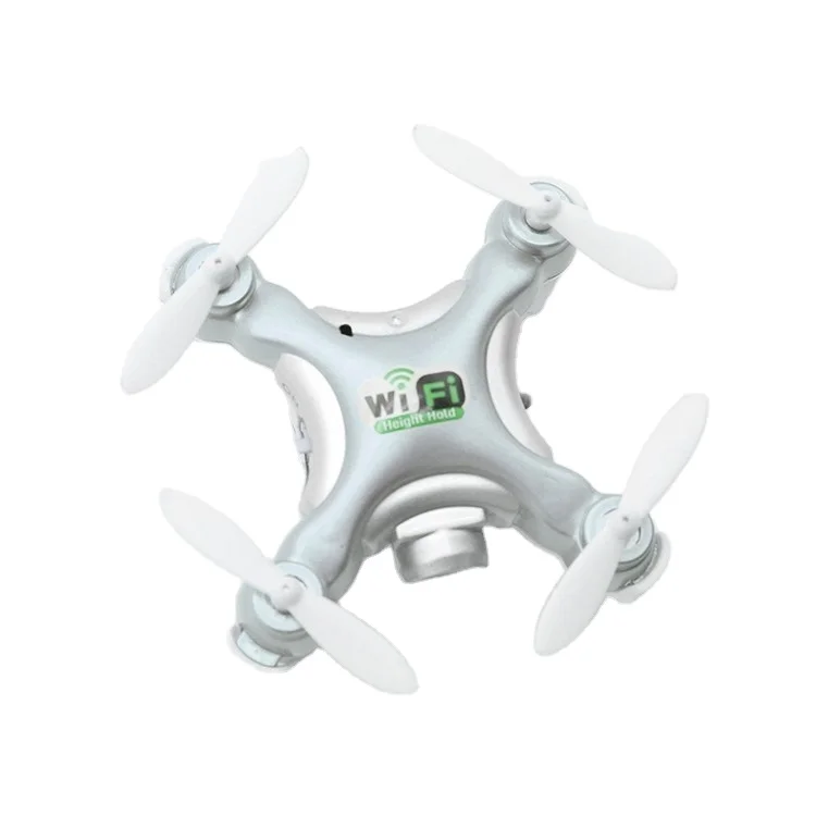 CX-10W 2.4G 4CH 6Axis Mini Wifi FPV Drone 0.3MP Camera LED 3D Flip RC Quadcopter 