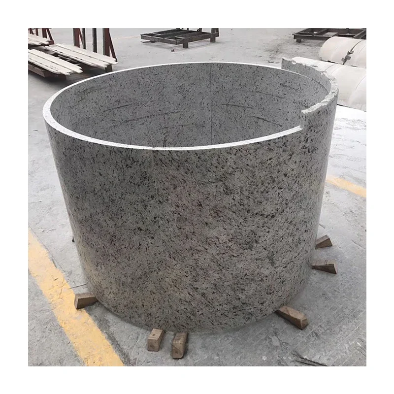 Серые гранитные индийские колонны, декоративные колонны и формы для колонн, колонны из натурального камня, артикул 006, камень PAIA, графический дизайн, современный стиль