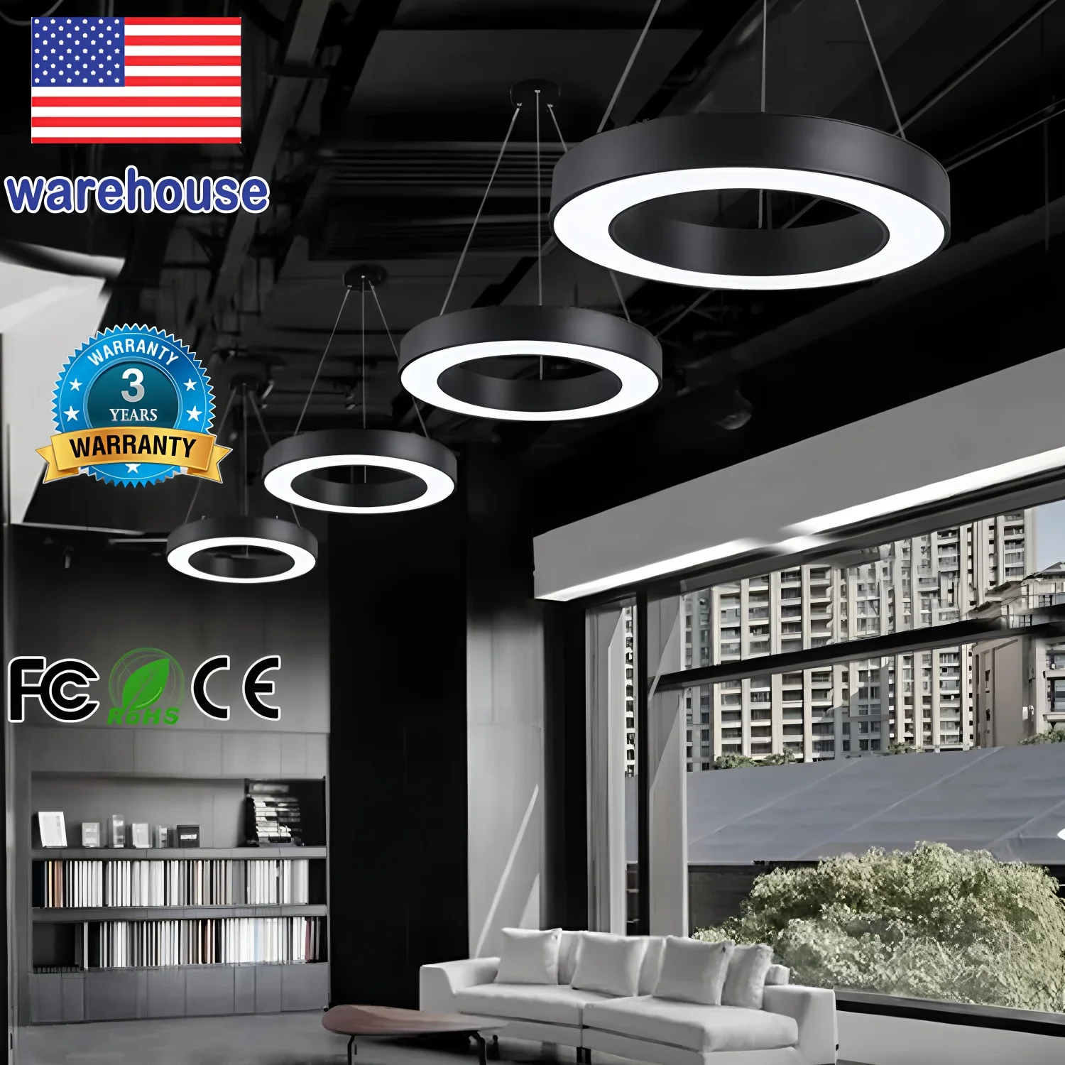 Modern Ofis Altıgen Avize LED Altıgen Asma Işık Bal peteği Kombinasyonu Parça Birleştirme Orta Boy Lamba