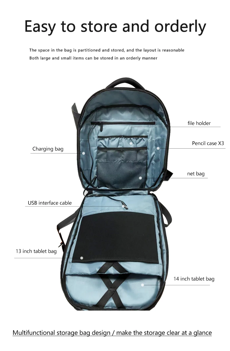 Full Color App Control Led Sports Bag Promotion Led Backpack Dynamic ...