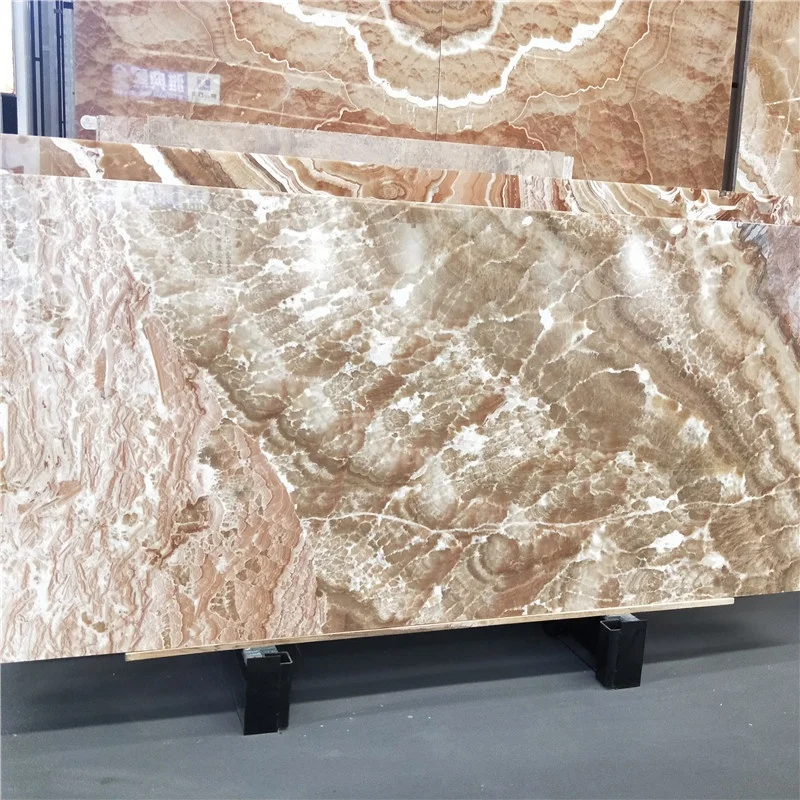 product backlit book match stone decorative yellow onyx-1